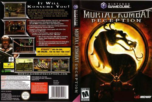 Mortal Kombat Deception Cover - Click for full size image